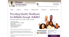 Desktop Screenshot of harperfamilymedicine.com